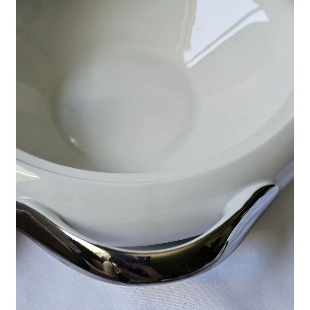 Royal Song Fine China Monlight Rose Round Vegetable Bowl With Lid Discontinued - Picture 7 of 16